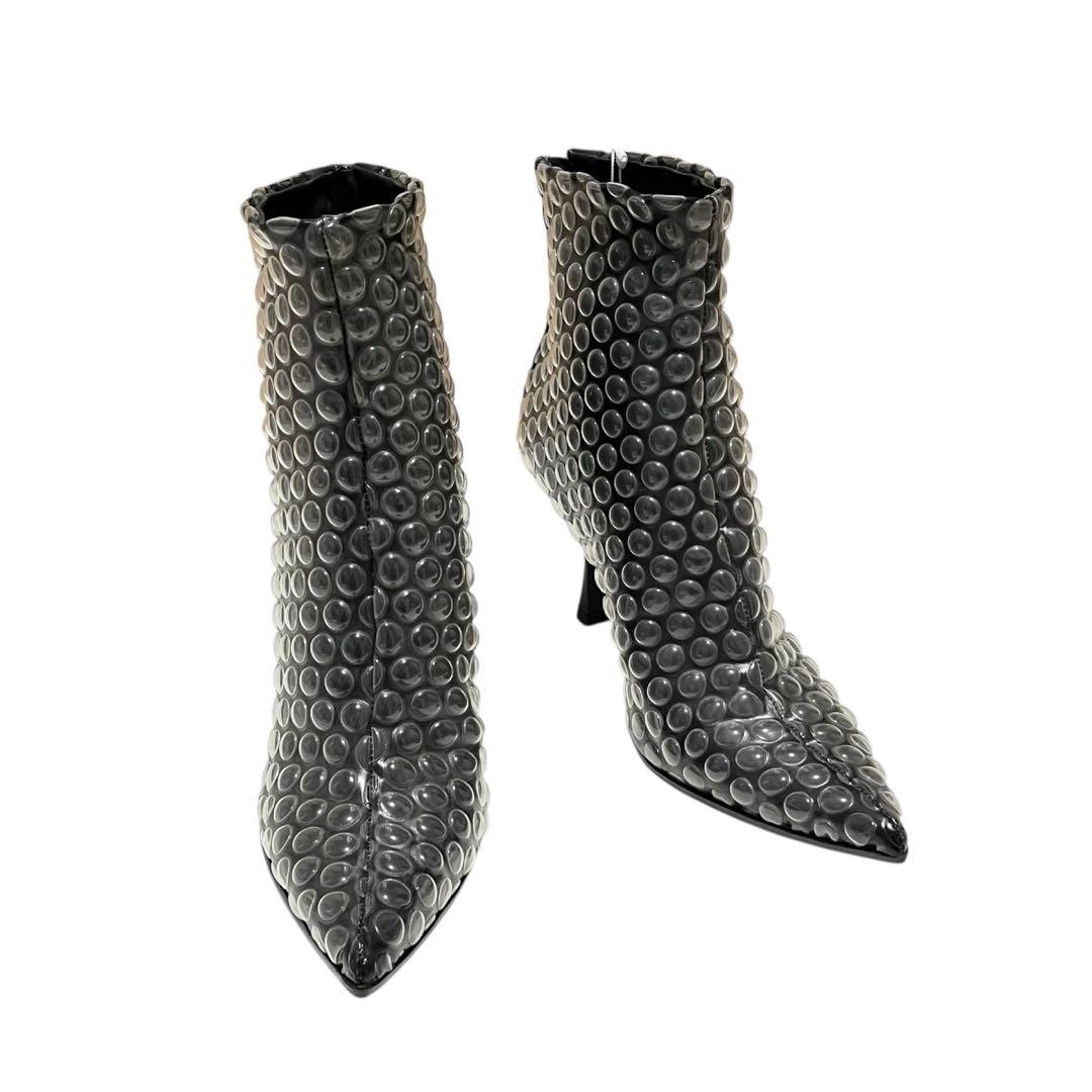 【極美品】◾️MM⑥メゾンマルジェラ◾️緩衝材ブーツ◾️バックジップ◾️レザー◾️ブラック