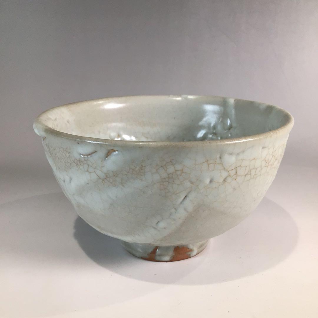 Ｐ３３８　茶碗　『金太漢造』『大徳寺　神波東嶽　箱書』『高麗井戸茶碗』　共箱