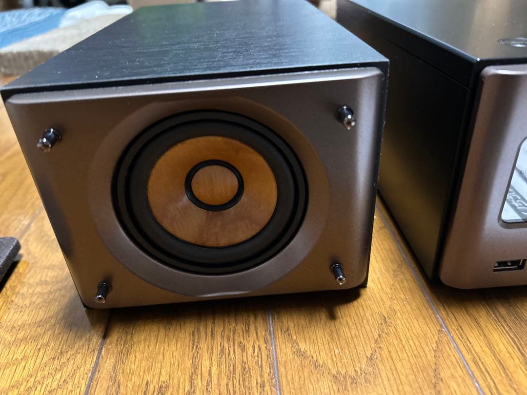 JVC EX-S5 Bluetooth内蔵 ウッドコーンスピーカーコンポーネント