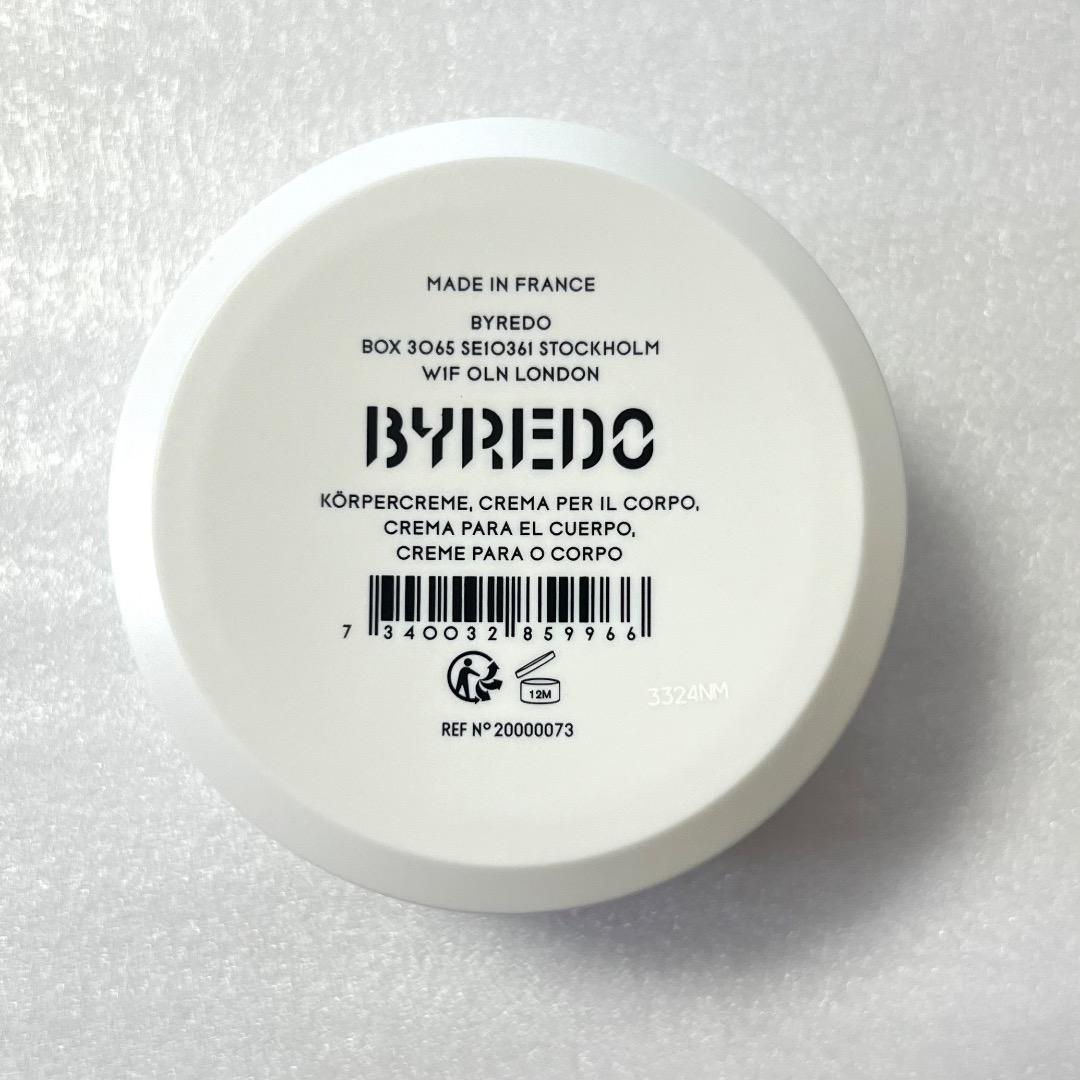 【新品未使用】BYREDO バイレード BLANCHE ボディクリーム