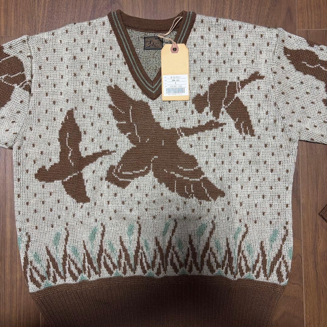 【新品】BELAFONTE WILDDUCK V NECK SWEATER