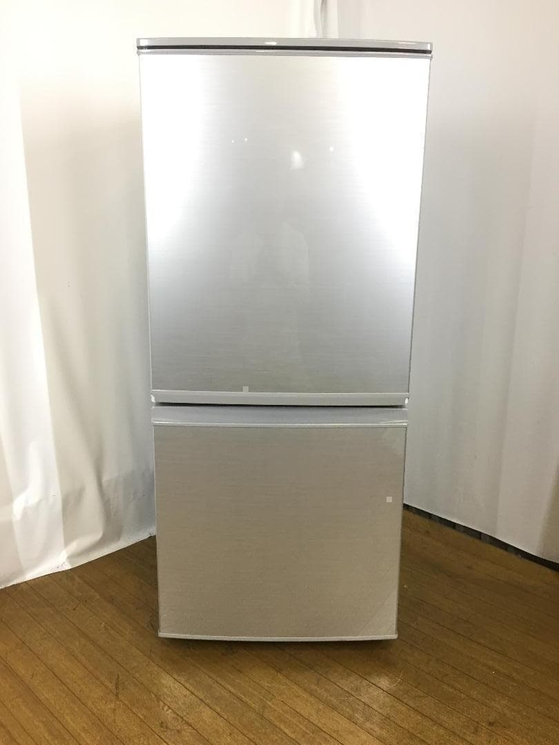 送料無料★SHARP 137L 冷蔵庫 【SJ-D14C-S】