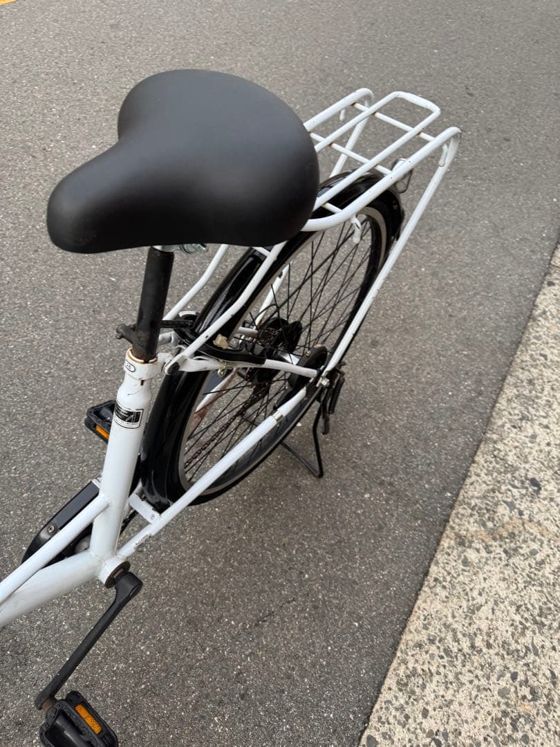 158 自転車 大阪市 【引取り限定】 美品 26インチ 変速付き