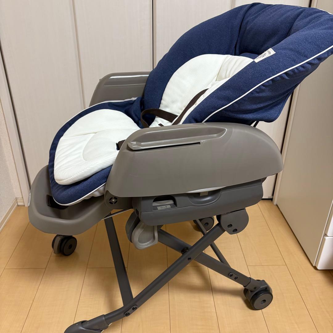 最終値下げ【美品】 Combi ネムリラ ハイローチェア 手動