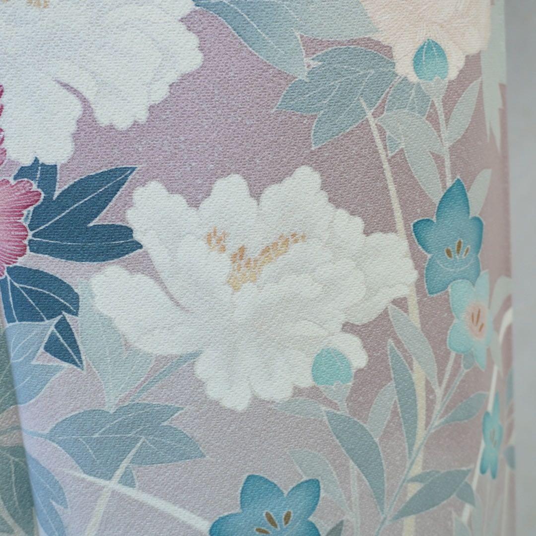 訪問着フルセット　285▪︎ 正絹　卒業式　入学式　お宮参り　七五三　披露宴