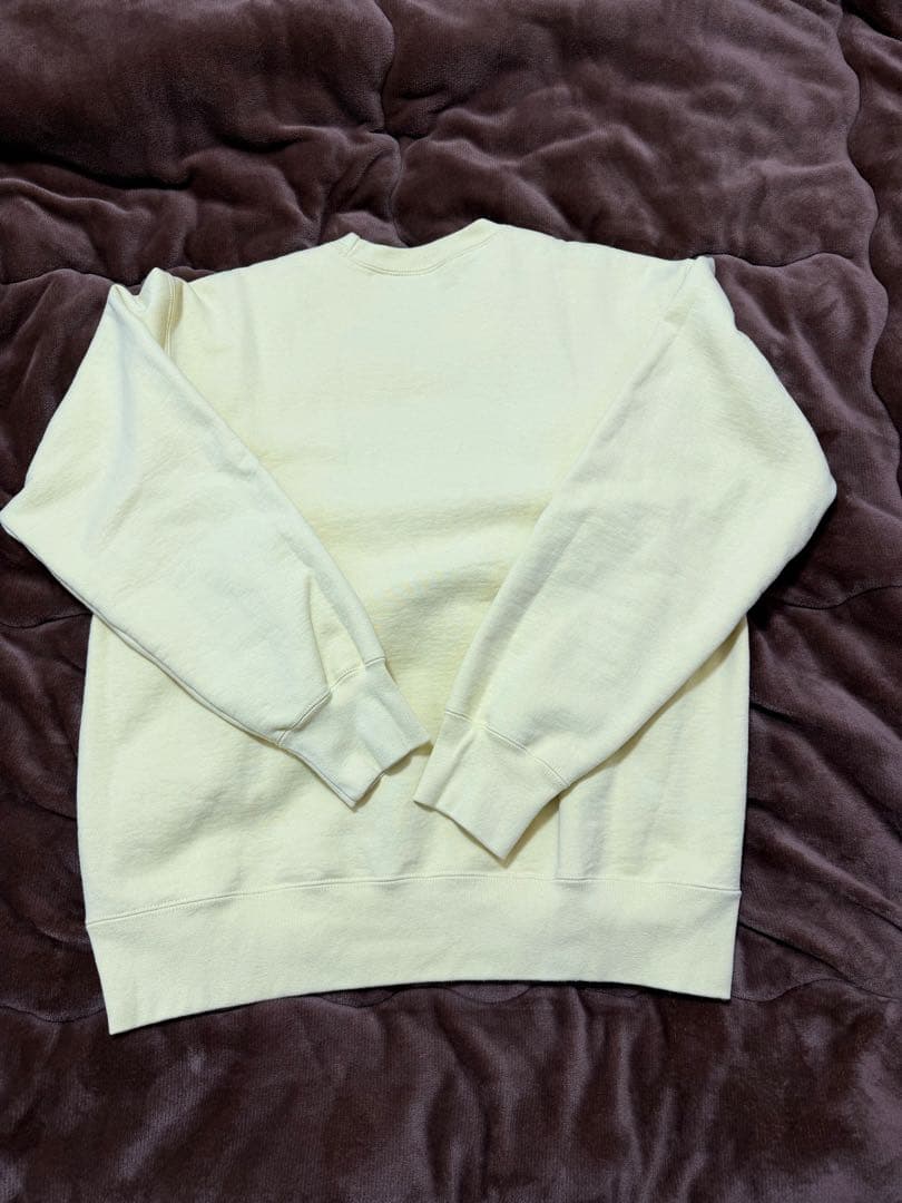 トップス Supreme Box Logo Crewneck \"Pale Yellow\"