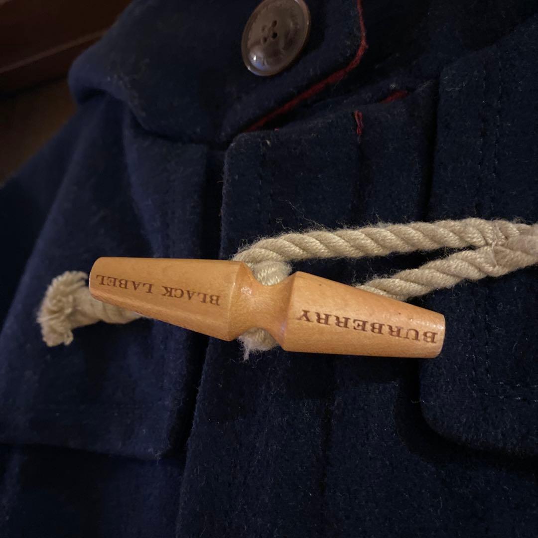 BURBERRY BLACK LABEL ダッフルコート L ネイビー