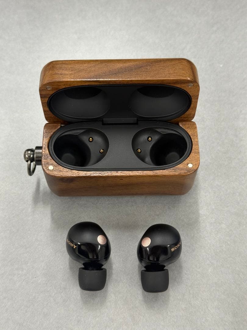 SONY WF-1000XM5 ワイヤレスイヤホン 木製ケース付き ソニー 美品