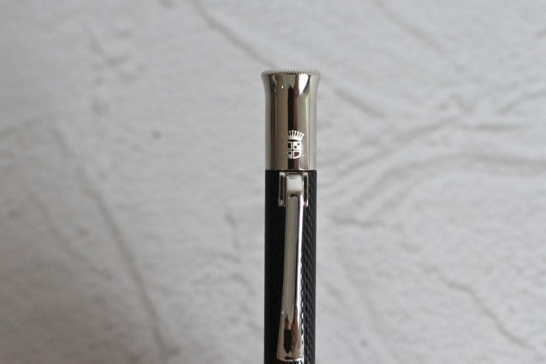 【中古】ファーバーカステル　ギロシェ　ボールペン　ブラック