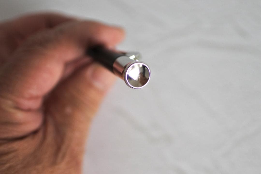 【中古】ファーバーカステル　ギロシェ　ボールペン　ブラック