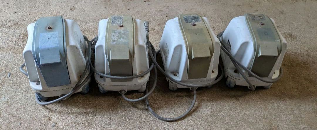 ジャンク 4台セット② ブロワー　FP-60 60HT NZ等 吐出風量60L/