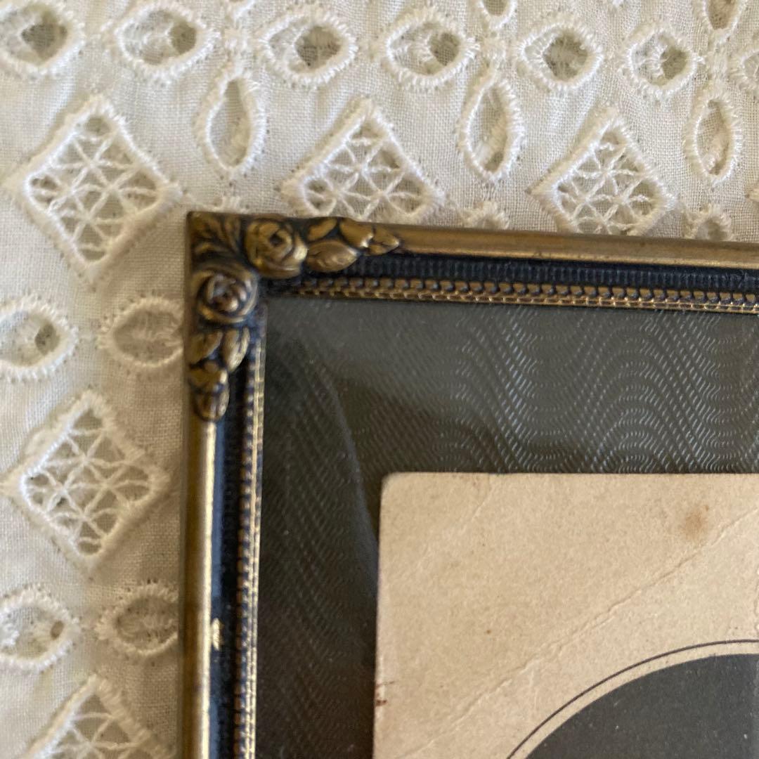 アンティークフレームG★1931年超希少なBIRGITアンティークミニカード入り