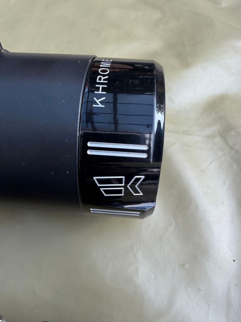 ハーレー　クロームワークス4.5HP-PLUSスリップオンブラックマフラー