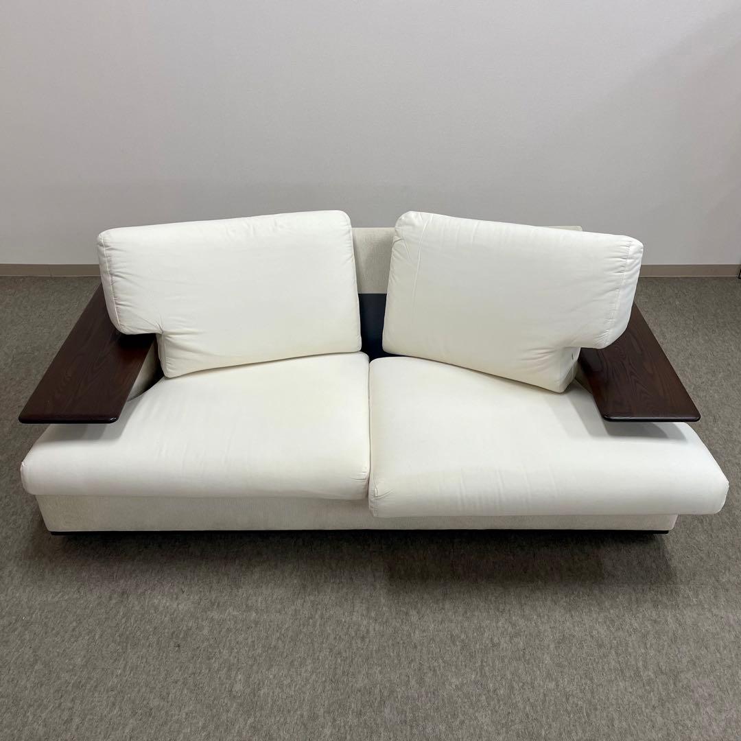 【karimoku】2人掛椅子ロングUU4512K117(2014年生産)