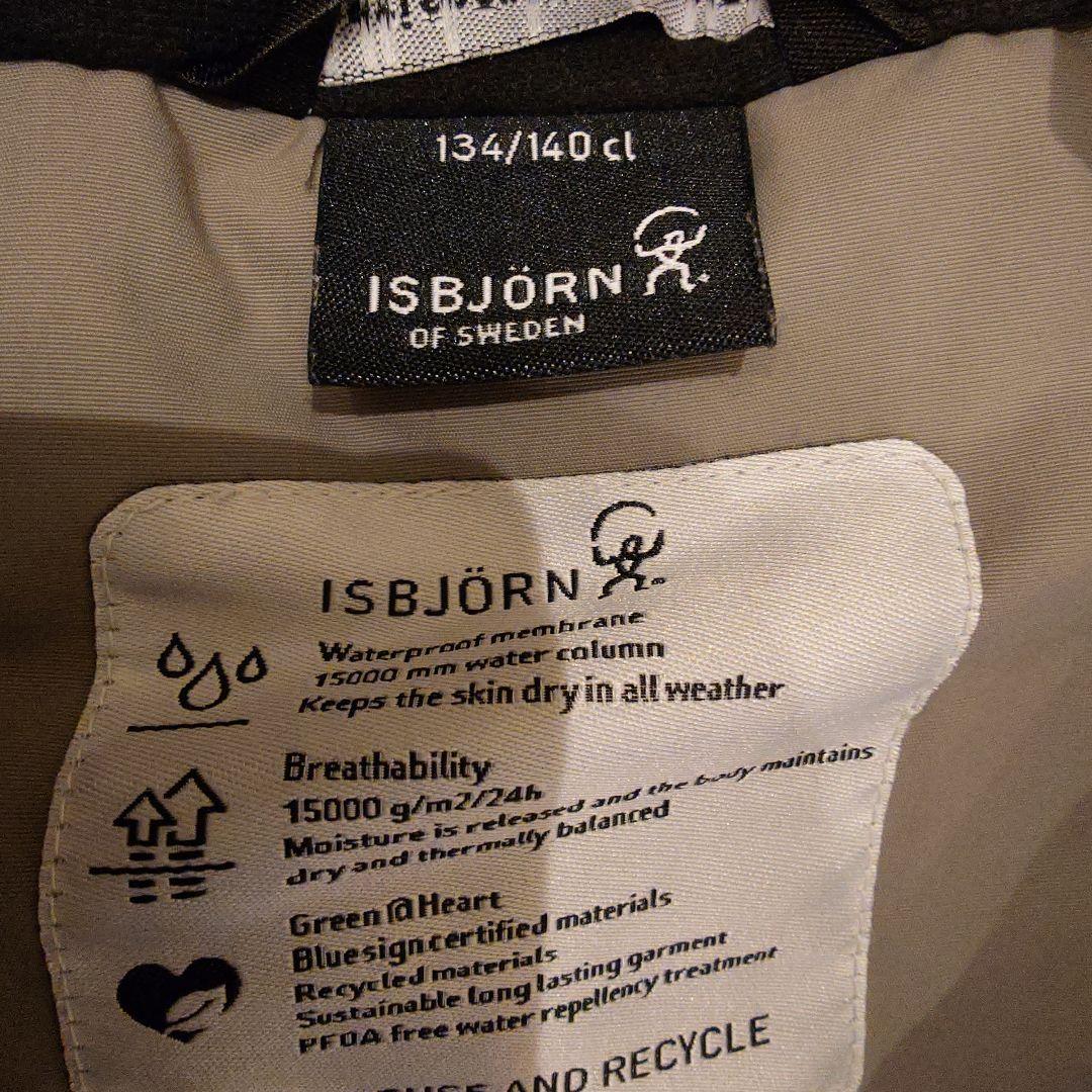ISBJÖRN（イスビョン） 子供用スキーウェア 134cm