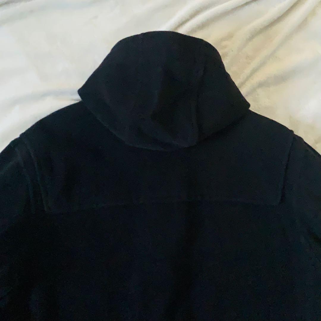 ポールスチュアート ダッフルコート ヘリンボーン XL 黒