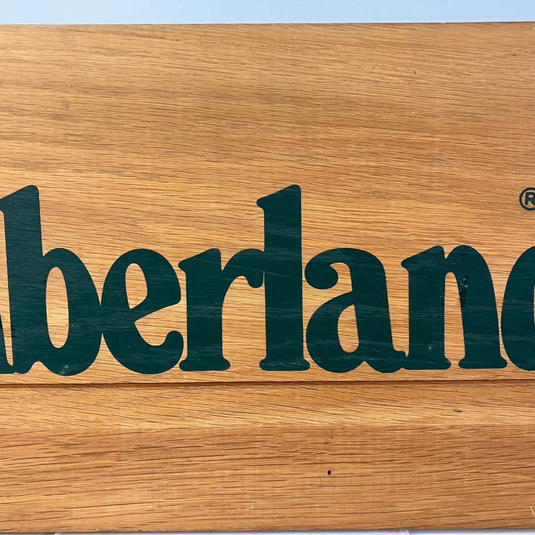 【超希少】Timberland ウッドサイン Wood Sign 非売品木製看板