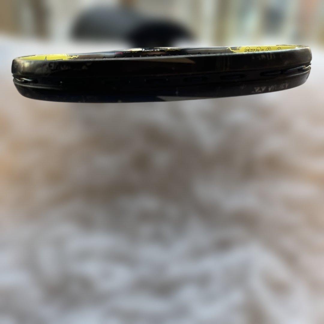 美品 ソフトテニスラケット ボルトレイジ70s YONEX ブラック/イエロー