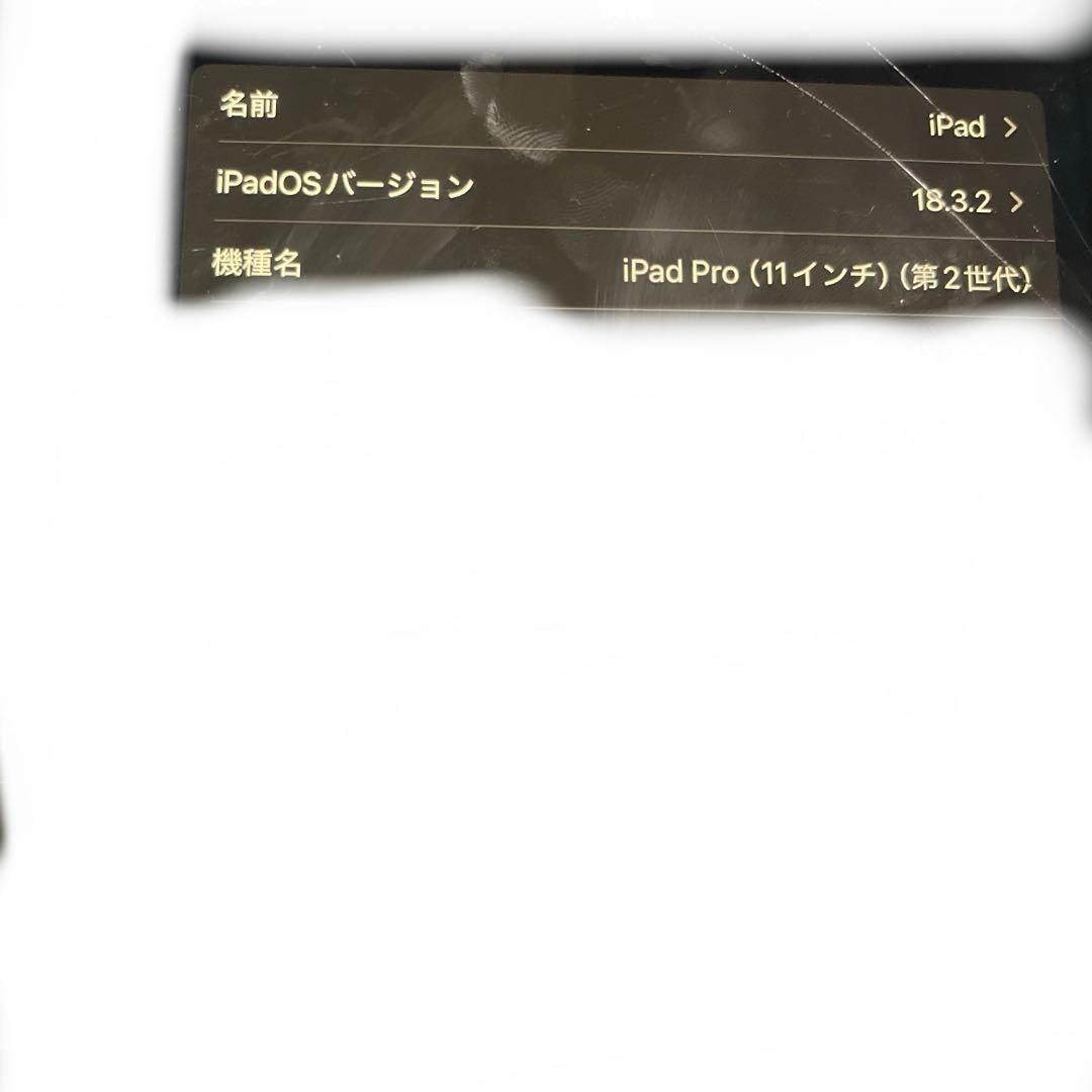 Apple iPad Pro (11インチ) 第2世代