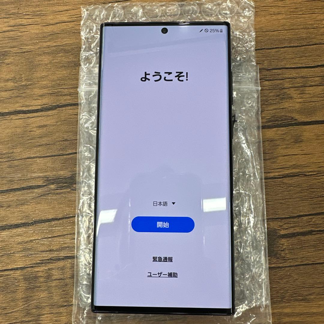 Galaxy S22 Ultra SCG14 au ブラック SIMフリー