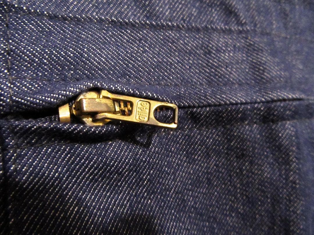 官給品？ フランス製 デニムオーバーオール サロペット