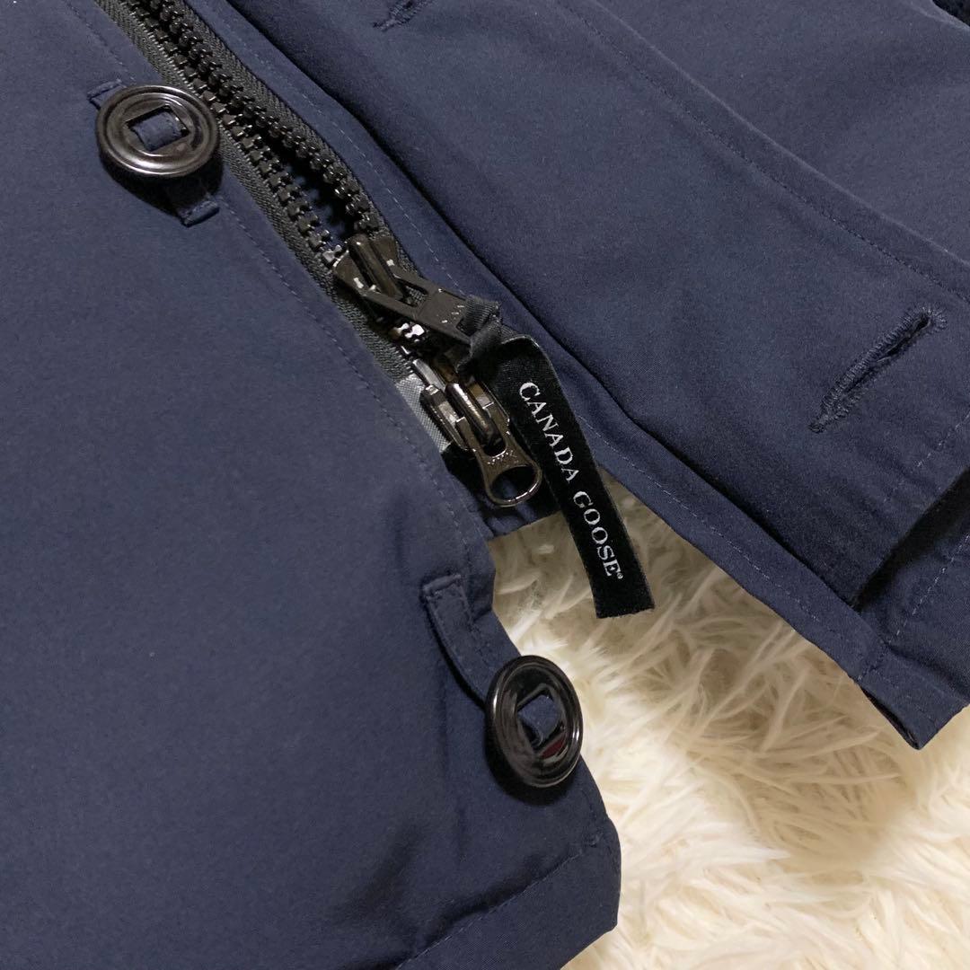 カナダグース ダウン ジャスパー 3438JM コヨーテ ネイビー M