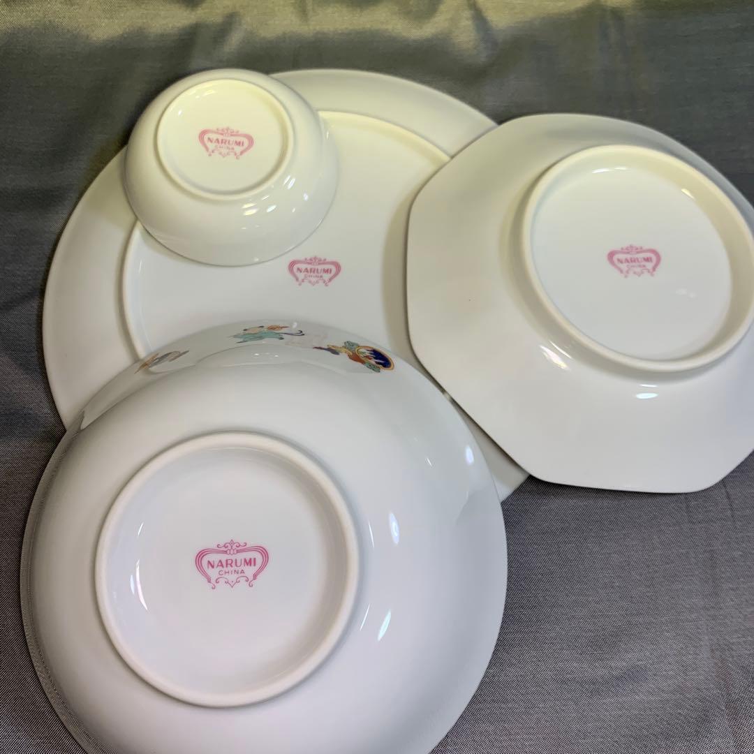 ナルミ　セット　中華　唐子　八角皿　レンゲ　豆皿　大皿　丼　プレート