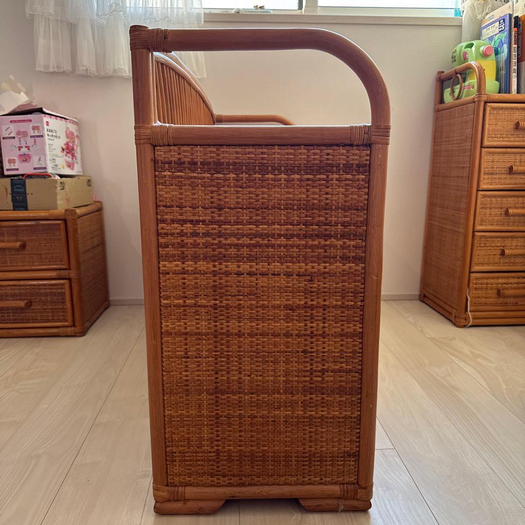 ラタン　チェスト　NISSAN製