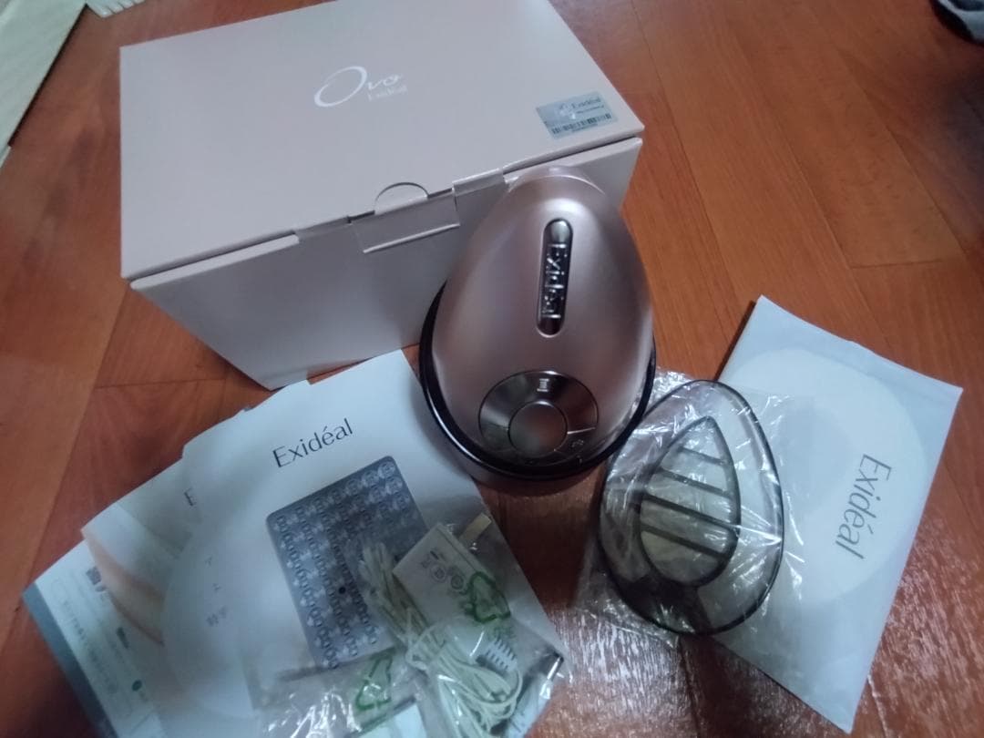 Exidéal ovo(オーヴォ)美顔器 卵型 ローズゴールド