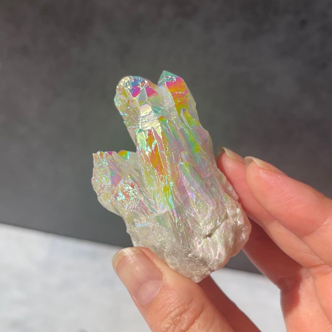 フローライト 天使 エンジェル オーロラクォーツ セット 商品詳細必読