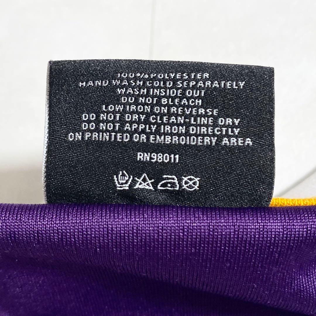 A17234 美品 アイスクリーム ランニングドッグバスケユニフォーム 紫 XL
