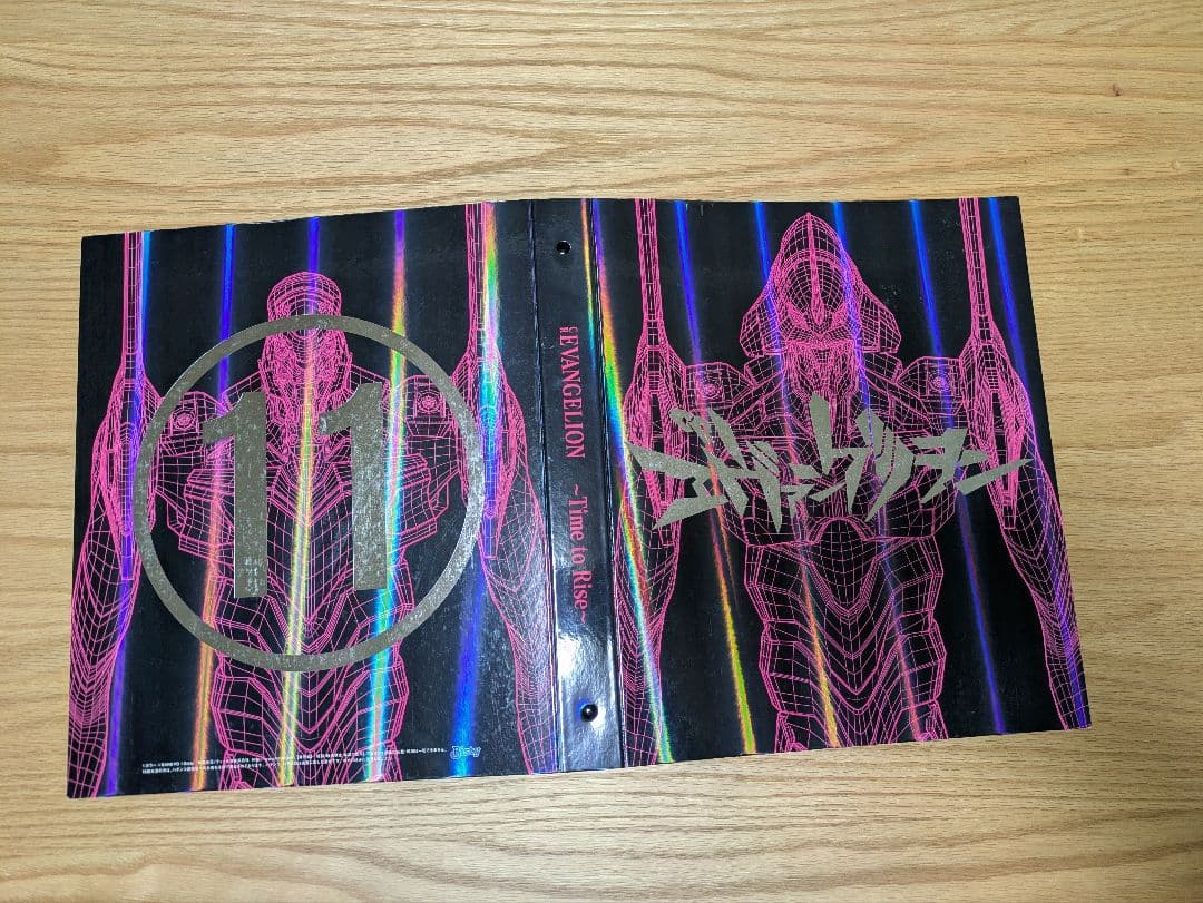 CRエヴァンゲリヲン11　バインダー＆カード　パチンコ販促品　非売品