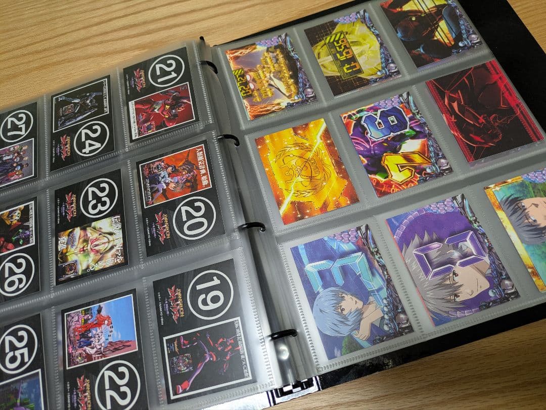 CRエヴァンゲリヲン11　バインダー＆カード　パチンコ販促品　非売品