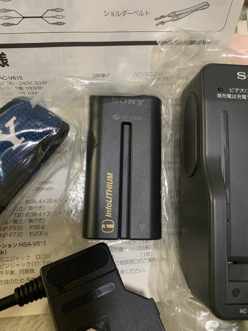 限界最終価格⭐️SONY 8mmビデオカメラ CCD-TRV90/未開封テープ3本