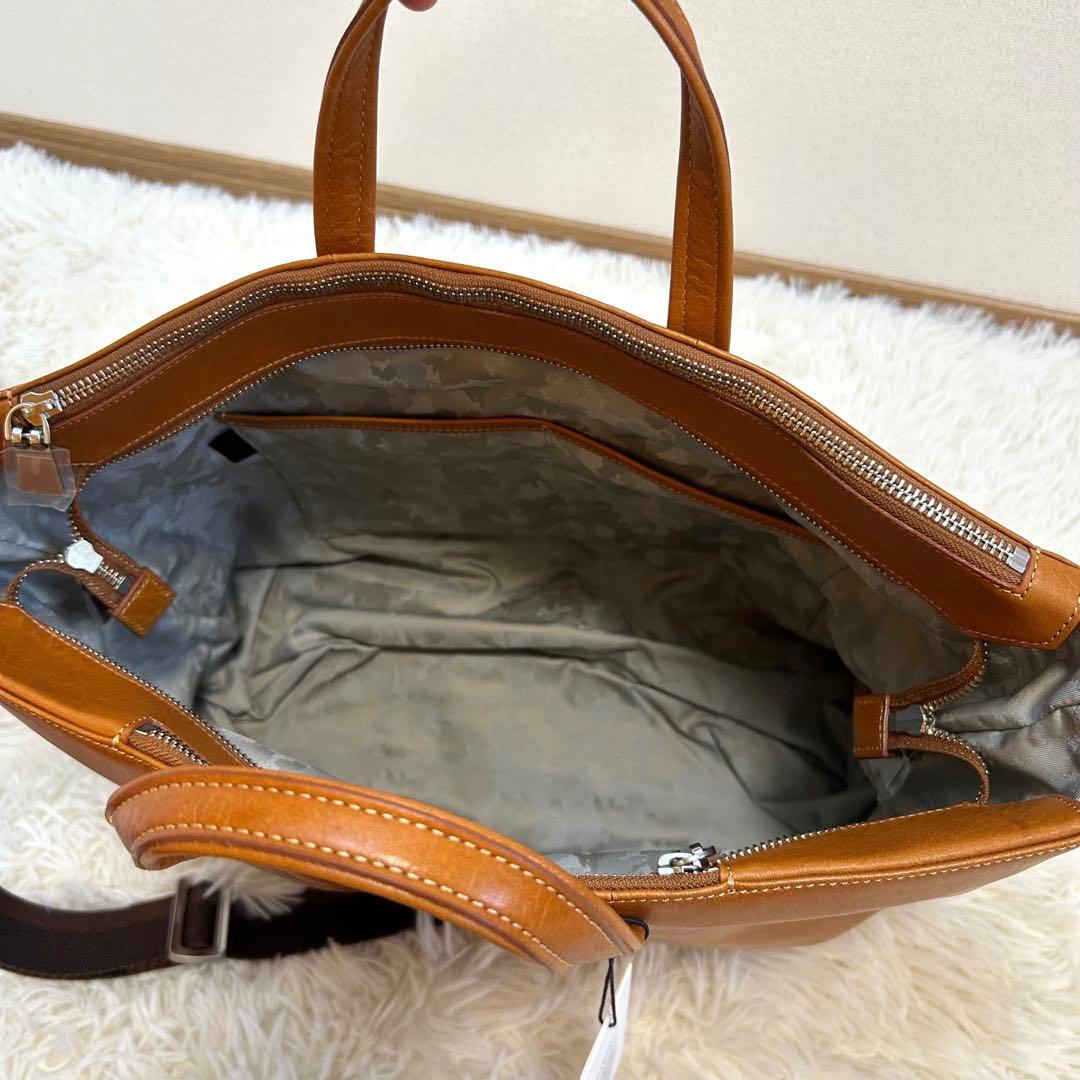 【新品タグ付き】aniary 2wayトートバック アンティークレザー