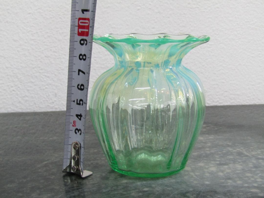 ムラーノ　ウランガラス　花瓶　ヴィンテージ　希少品