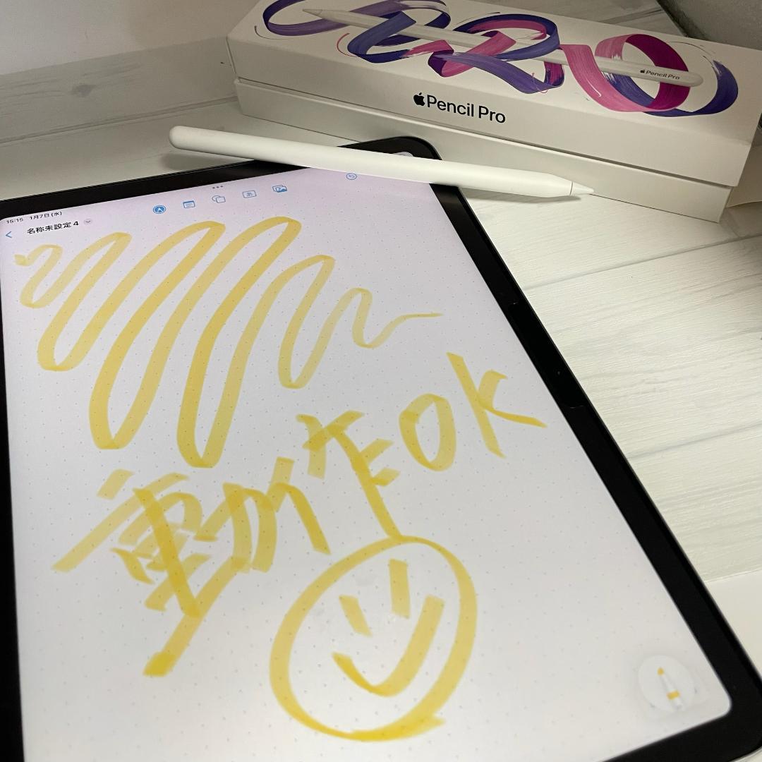 動作確認済み！【美品】Apple Pencil Pro 本体＋替え芯＋箱類