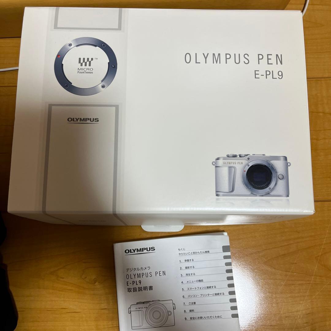【未使用に近い箱あり】Olympus Pen E-PL9 レンズ２本
