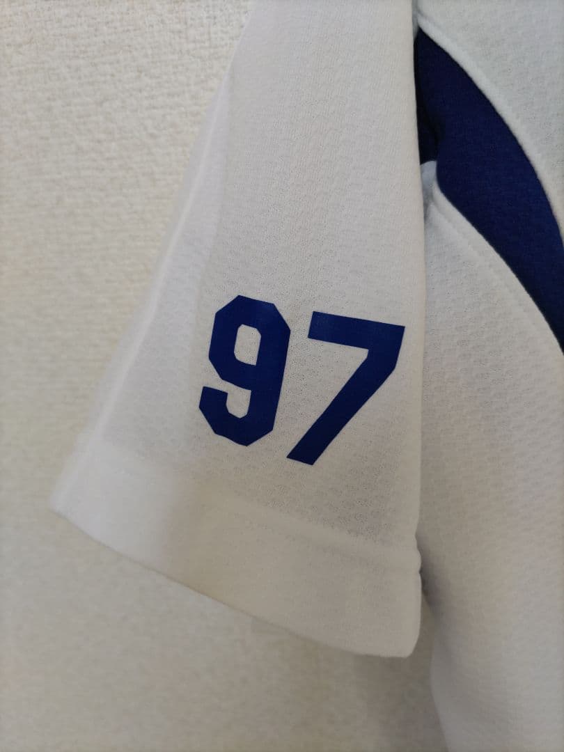 中日ドラゴンズ　練習着　プラクティスシャツ　ミズノプロ　半袖ウェア　番号97