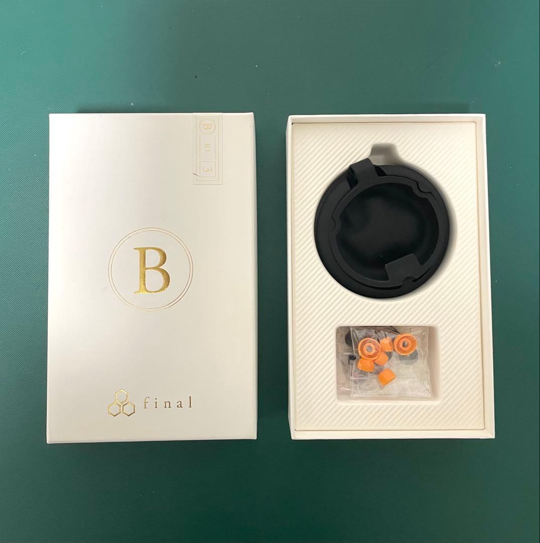 美品 final B3 （2BA）イヤホン+4.4バランスリケーブルのセット