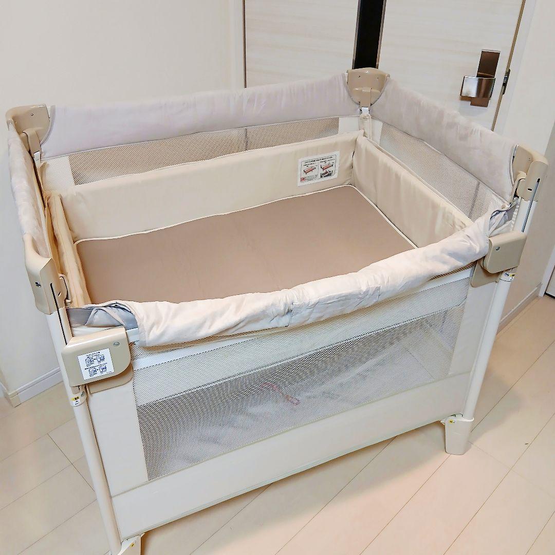 アップリカ　ココネル　エアープラス　ホワイトベージュ 収納袋つき