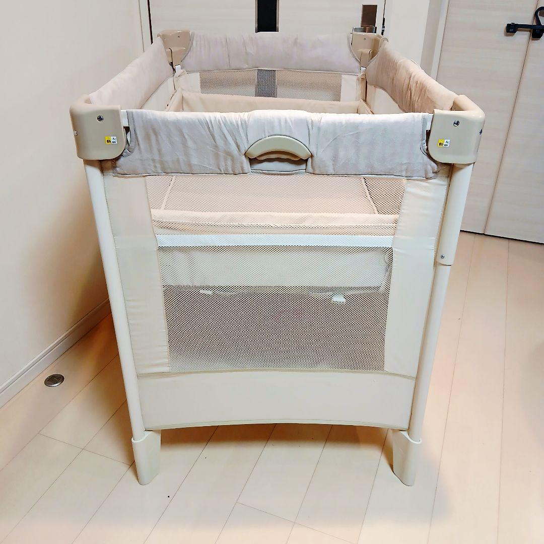 アップリカ　ココネル　エアープラス　ホワイトベージュ 収納袋つき