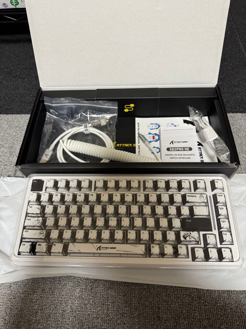 ATTACK SHARK X82 PRO HE ラピッドトリガーキーボード 美品