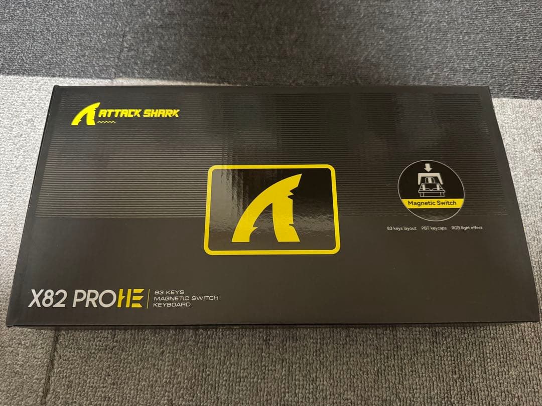 ATTACK SHARK X82 PRO HE ラピッドトリガーキーボード 美品