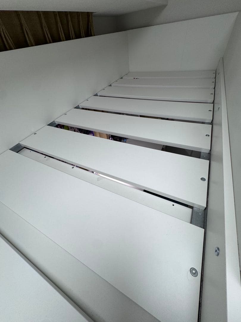 （値引）IKEAロフトベッド 引き出し・取手付き （引き取り限定）