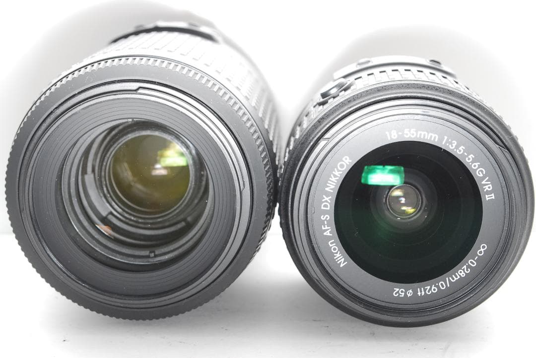 【使用感少　新品級ショット数　ダブルレンズ】Nikon D3300　スマホ転送