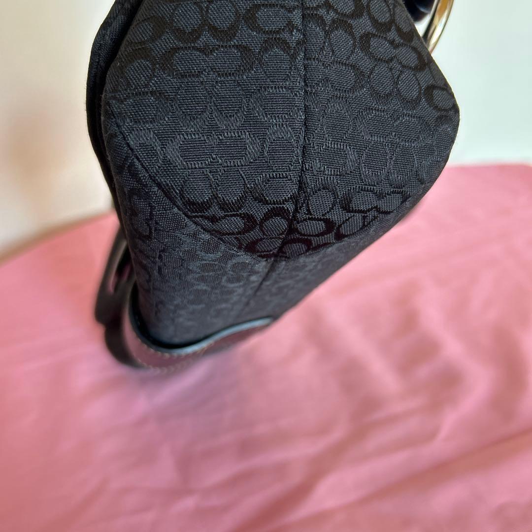 COACH コーチ　ショルダーバック　ブラック　肩掛け