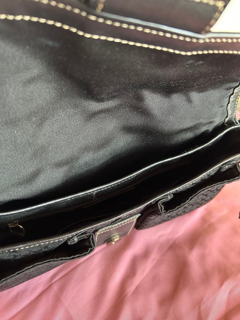 COACH コーチ　ショルダーバック　ブラック　肩掛け