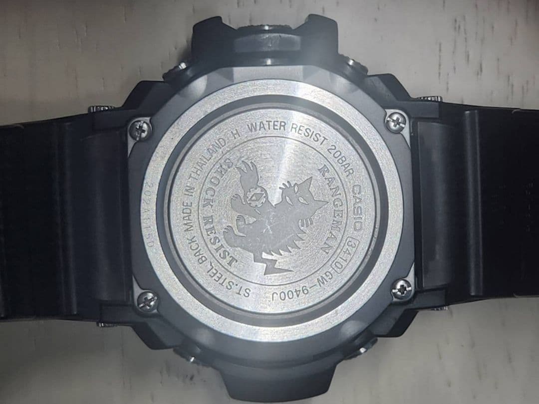 G-SHOCK GW-9400　RANGEMAN　電池切れ