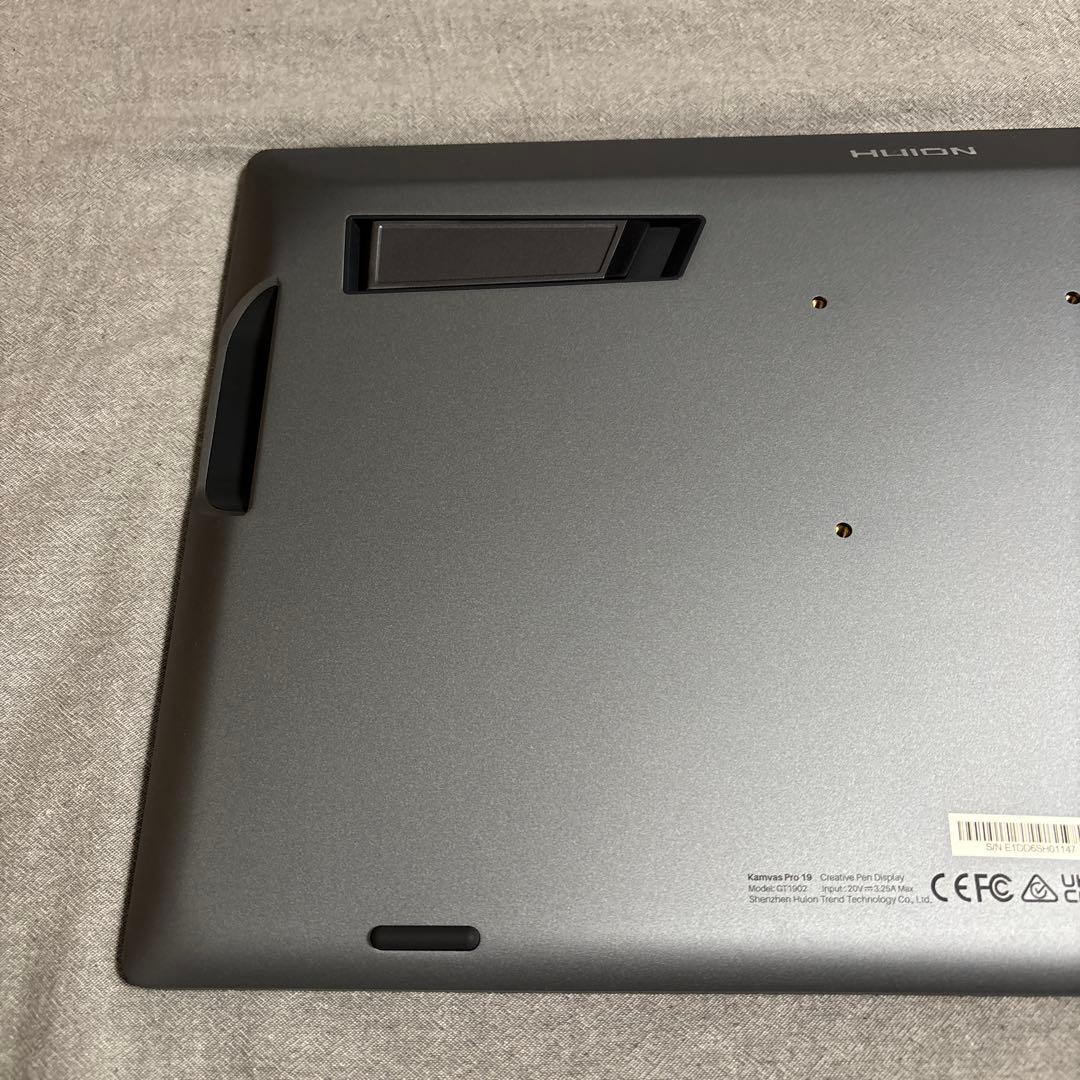 HUION Kamvas Pro 19 4K 液晶ペンタブレット 液タブ